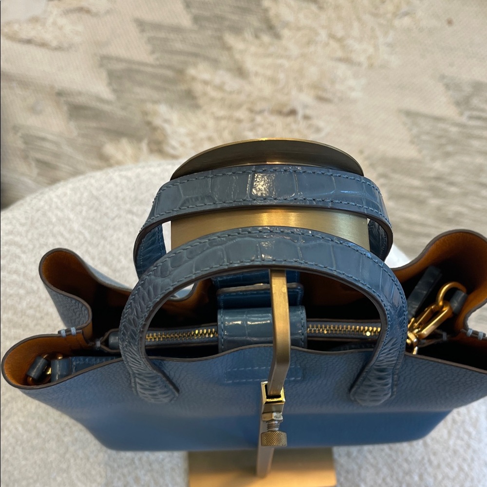 Tory Burch Blake Tote with Crossbody in Blue - Picture 5 of 7
